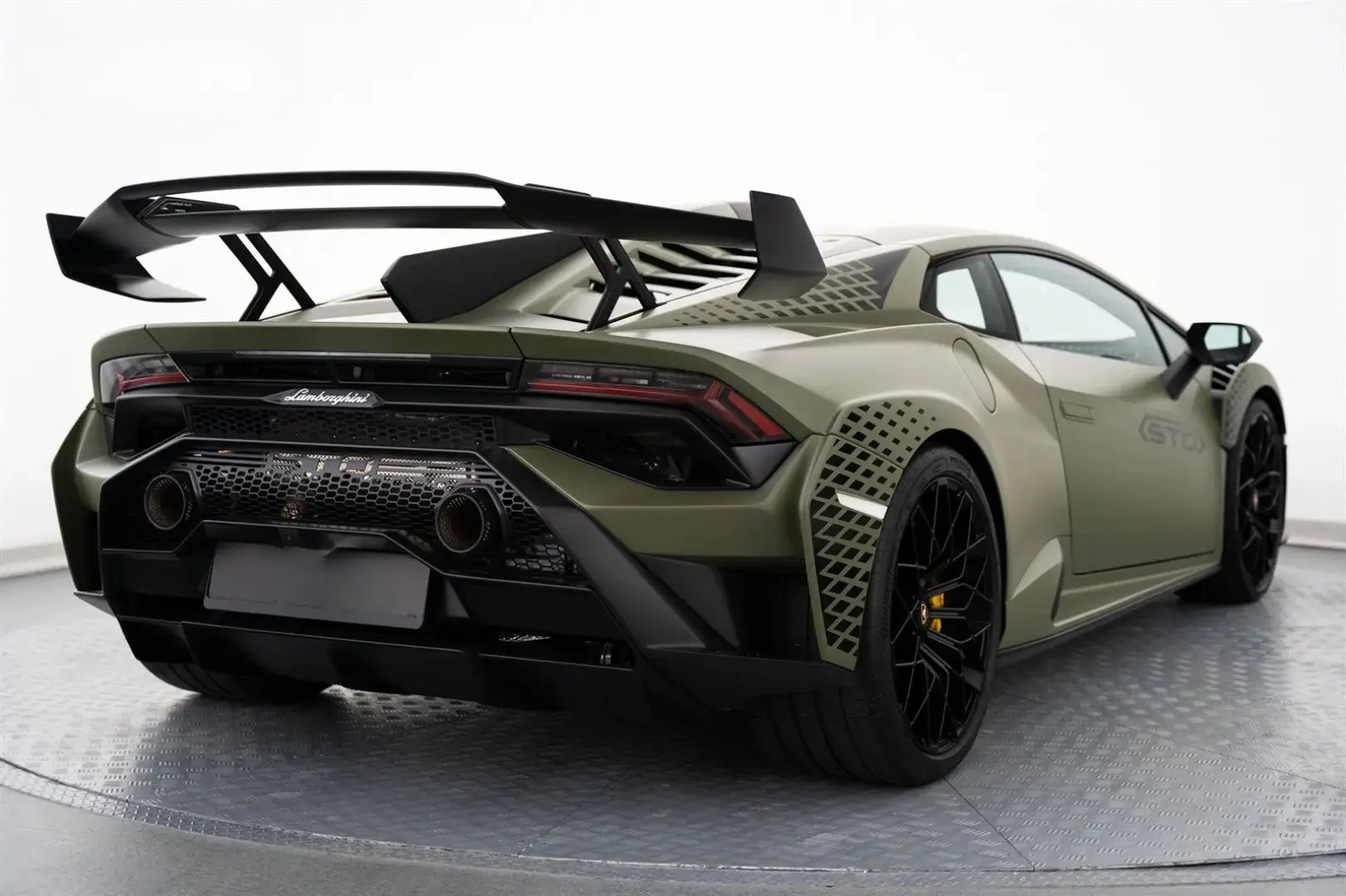 Huracán STO Verde Turbine Matt Lift Sportsitze