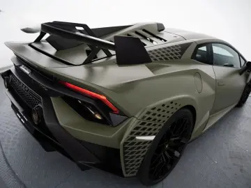 Huracán STO Verde Turbine Matt Lift Sportsitze