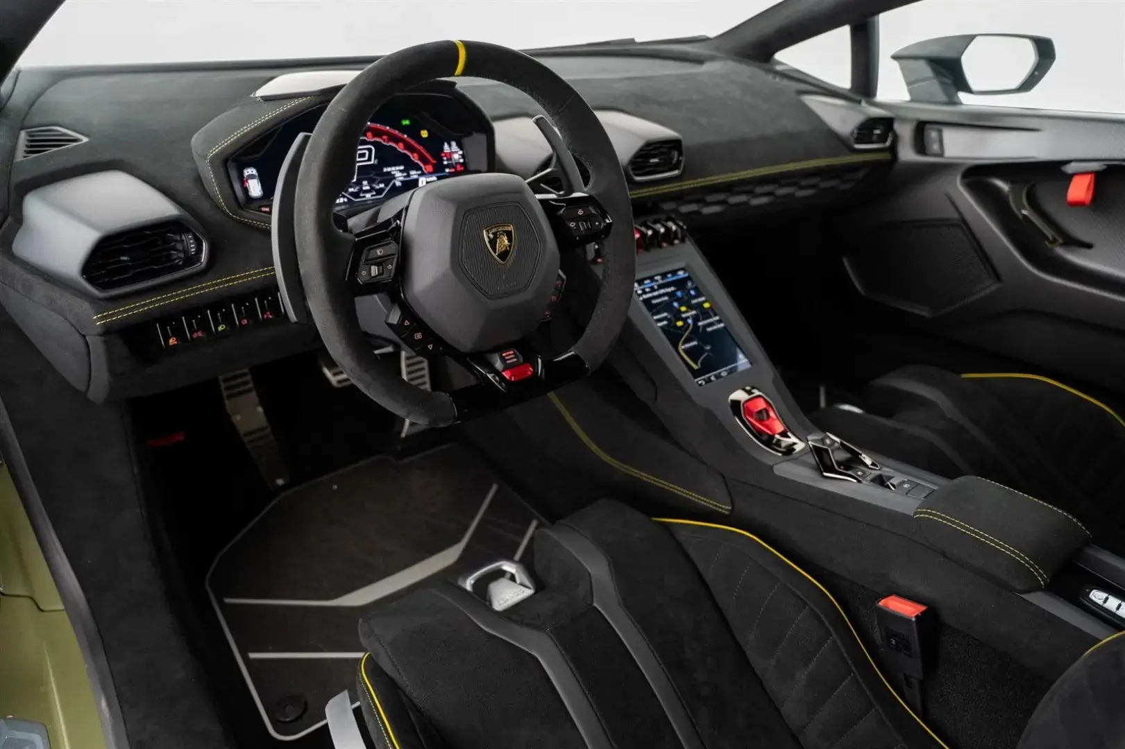 Huracán STO Verde Turbine Matt Lift Sportsitze