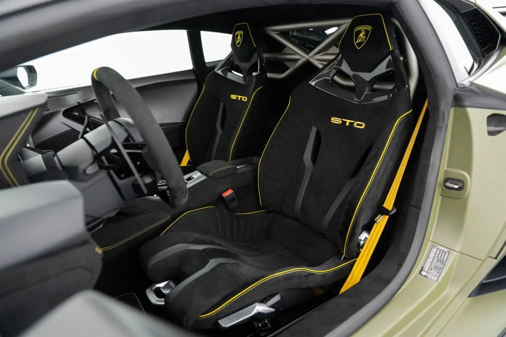 Huracán STO Verde Turbine Matt Lift Sportsitze