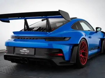 992 GT3RS Sharkblue Pyrored Weissach PCCB Lift