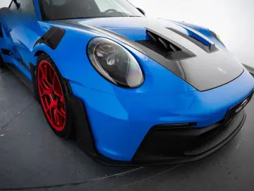 992 GT3RS Sharkblue Pyrored Weissach PCCB Lift