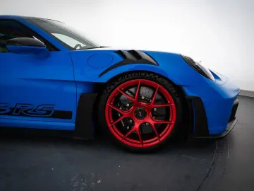 992 GT3RS Sharkblue Pyrored Weissach PCCB Lift