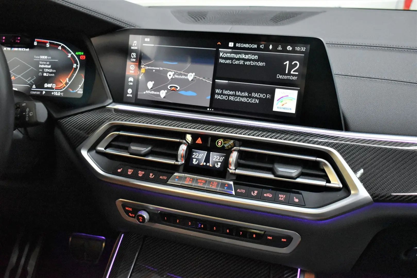 X5 M50d+M-Sitze+360°Kamera+ACC+Display-Key+Pano