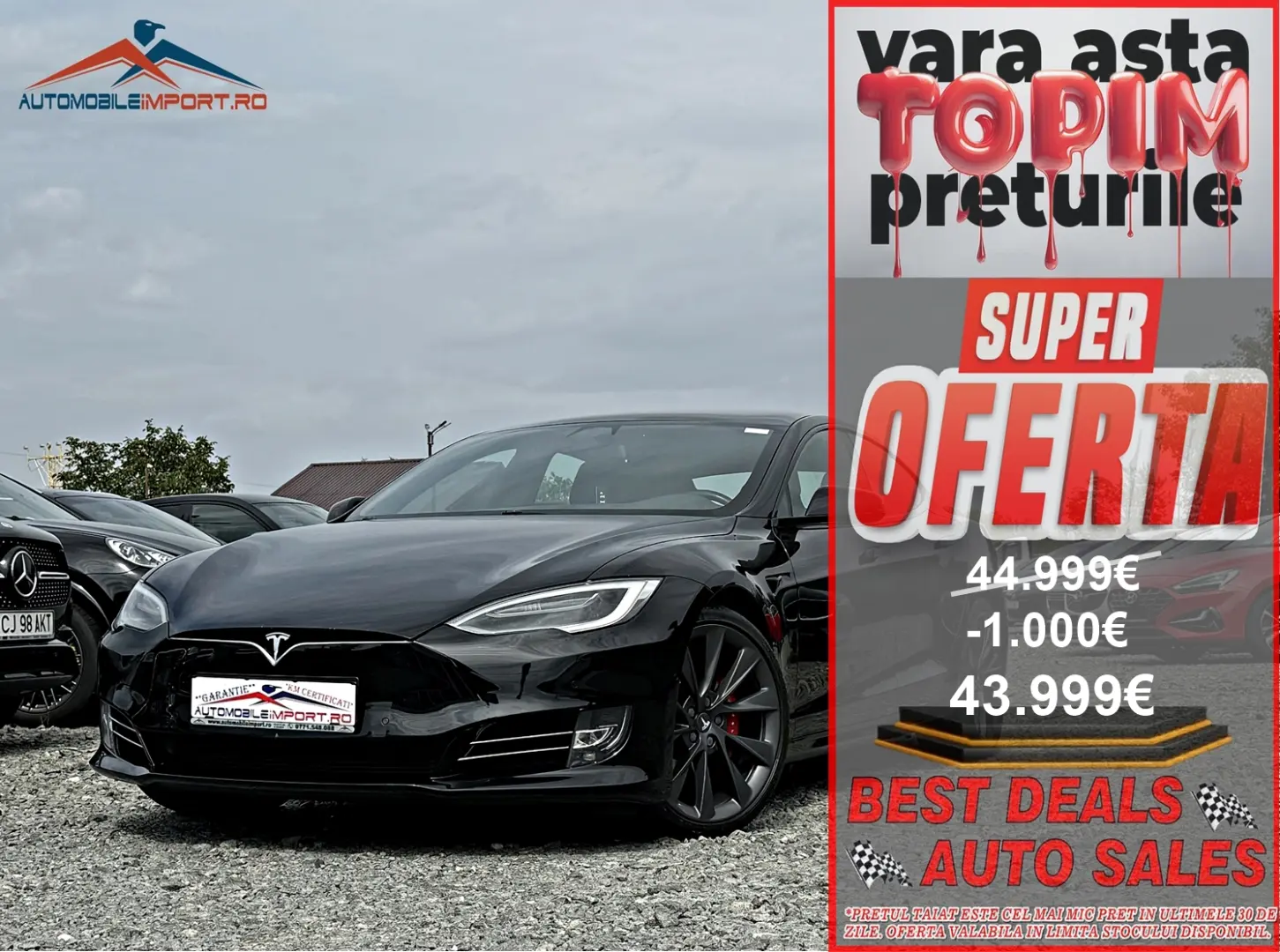TESLA Model S PERFORMANCE LUDICROUS MODE DUAL MOTOR