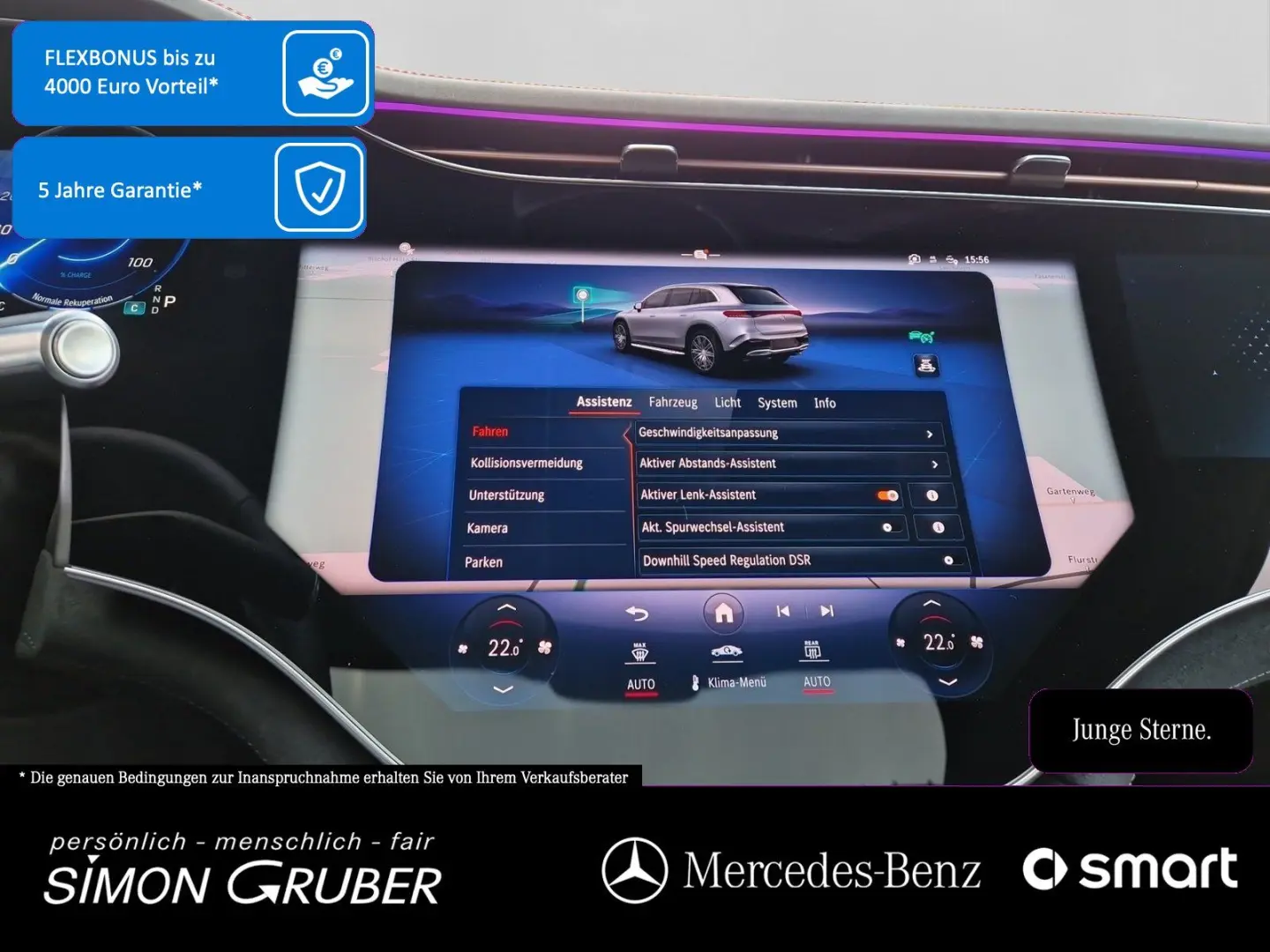 EQS 450 4M SUV AMG Hyper Airmatic HUD 7Sitze