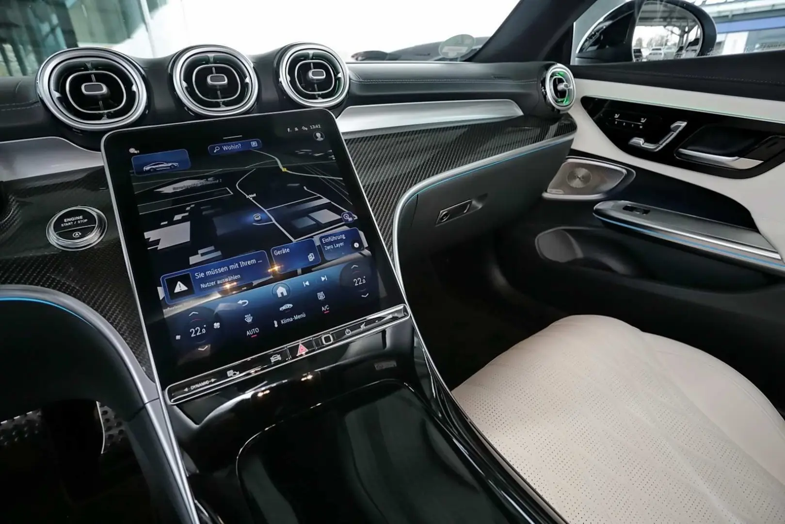 CLE 220 d Coupé AMG Night+Leder-weiss+NP92.300 