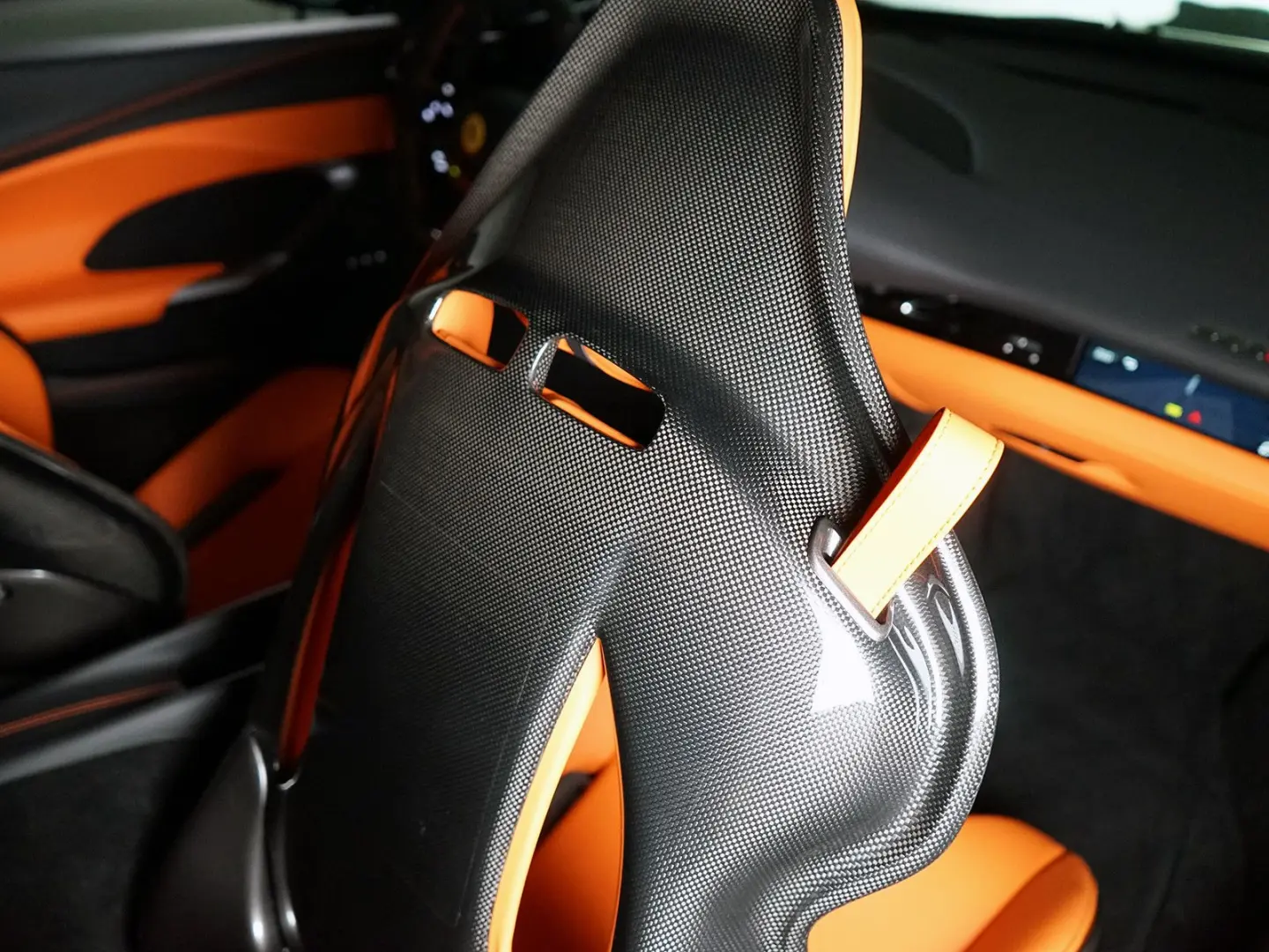 296 GTB Carbon Racing Seats | Tailor Made HERMÈS