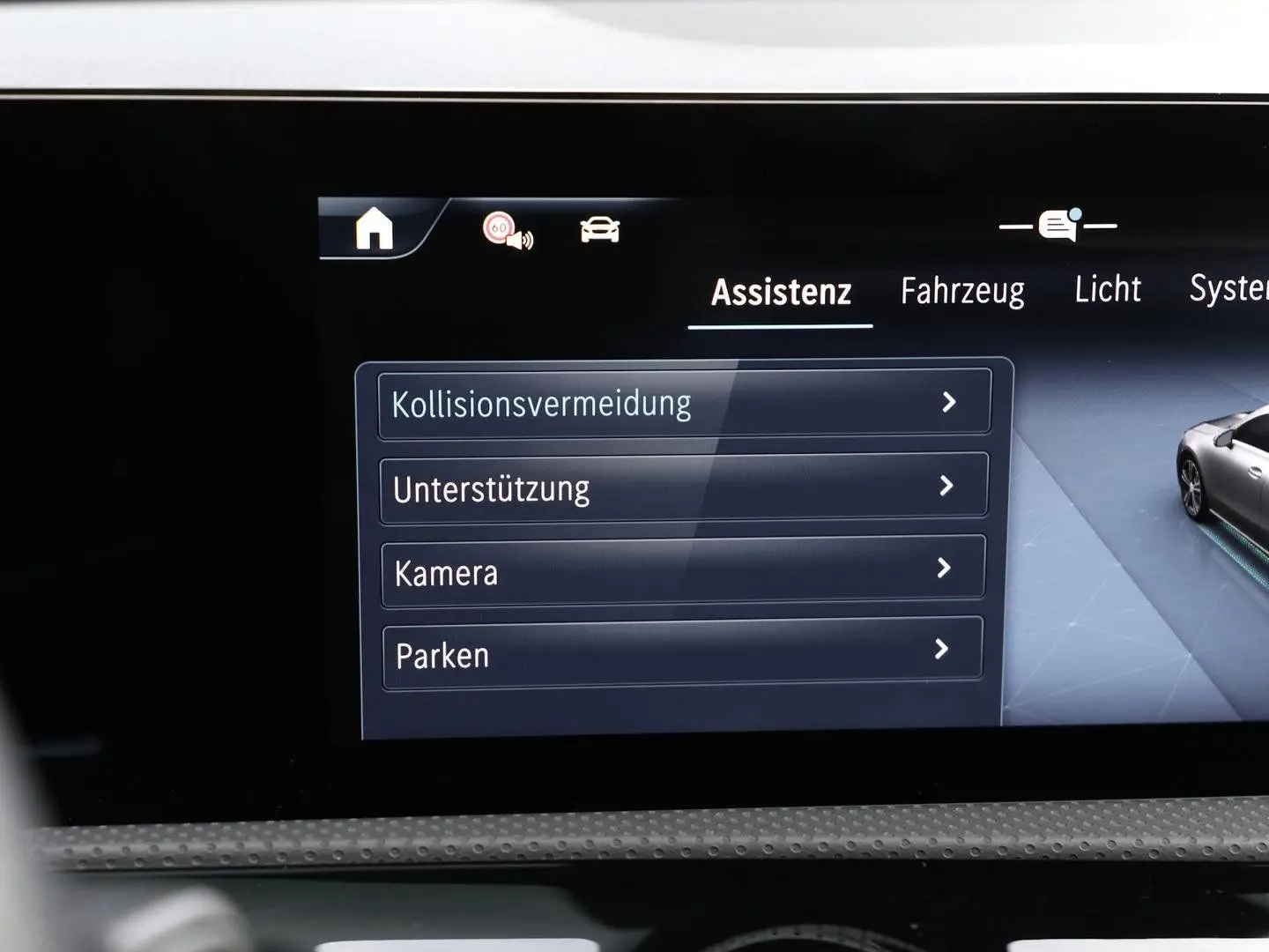 CLA 180 AMG Line Rückfahrkamera Ambiente LED