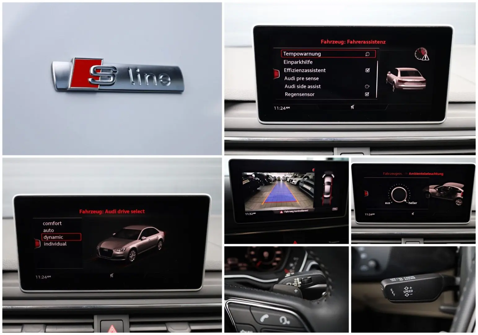 A4 2.0 TFSI quattro/4xSHZ/LHZ/TTW/KAMERA/LED/R18