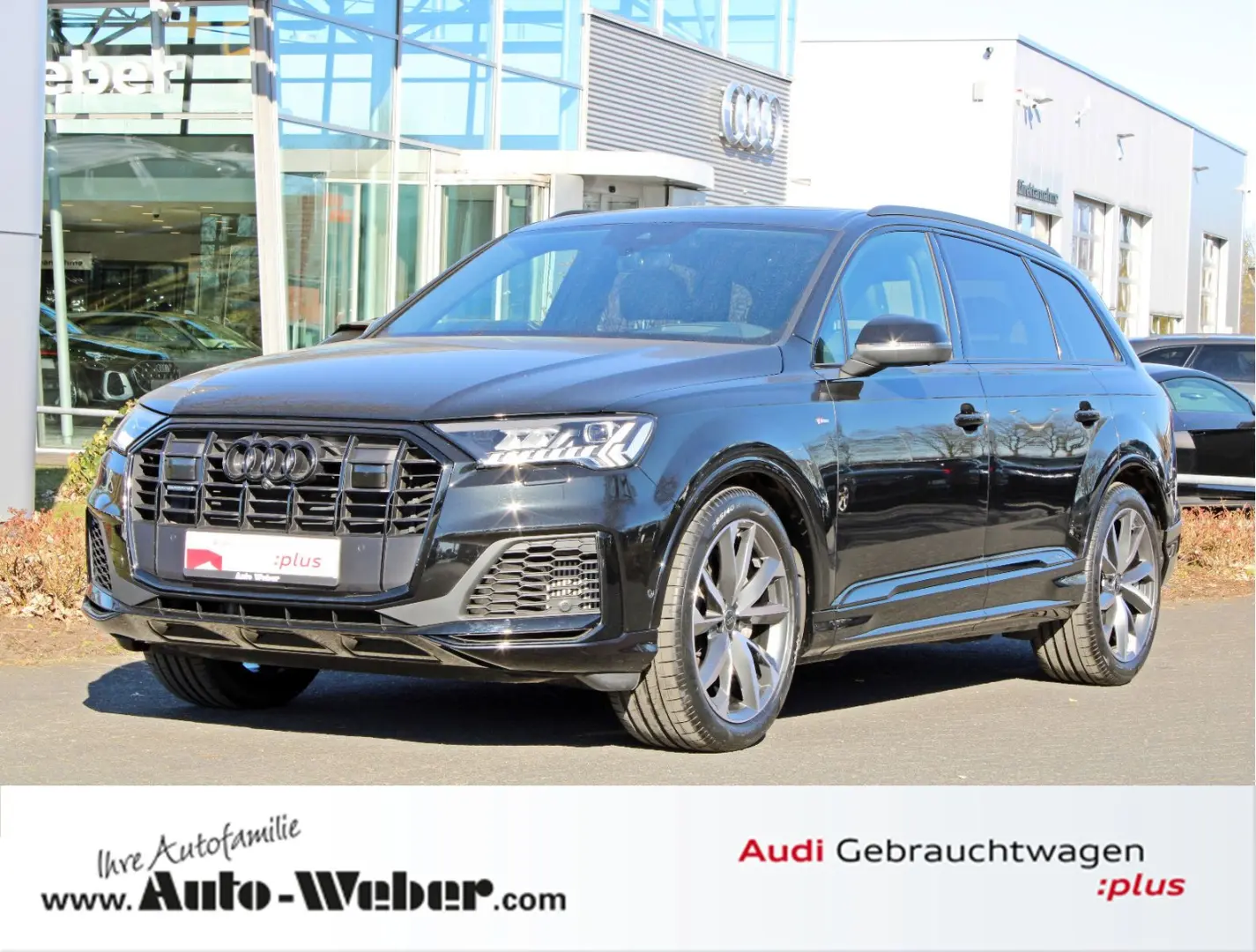 Q7 55TFSI qu S LINE BLACK PANO AHK HuD 360° LUFT