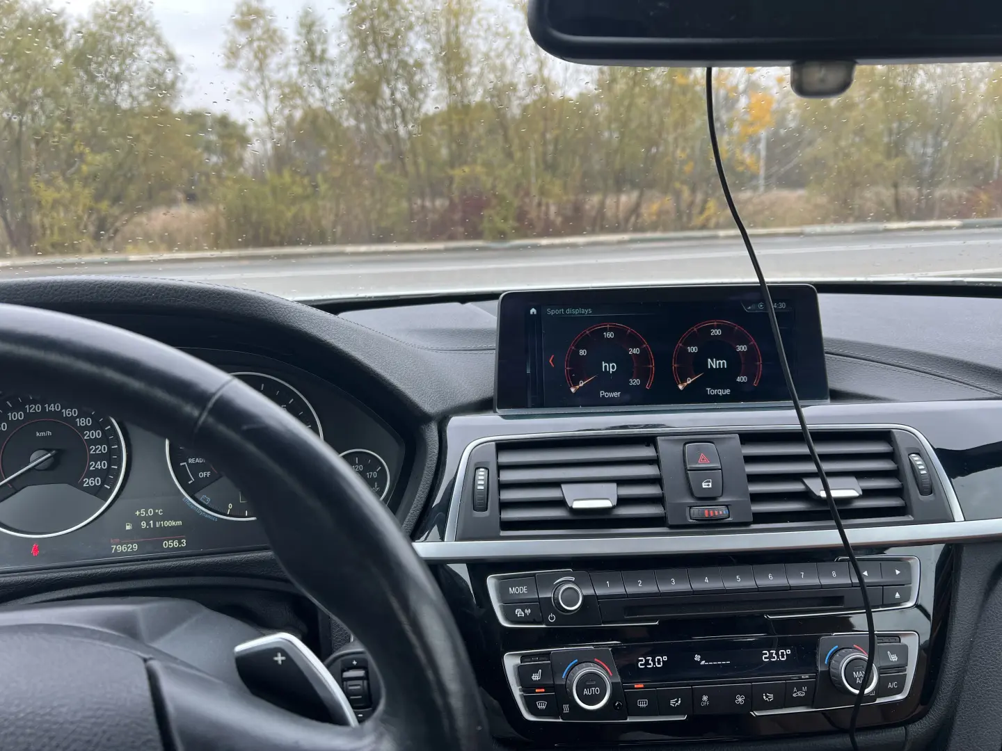 BMW 430i Convertible Sport-Line, piele maro, full