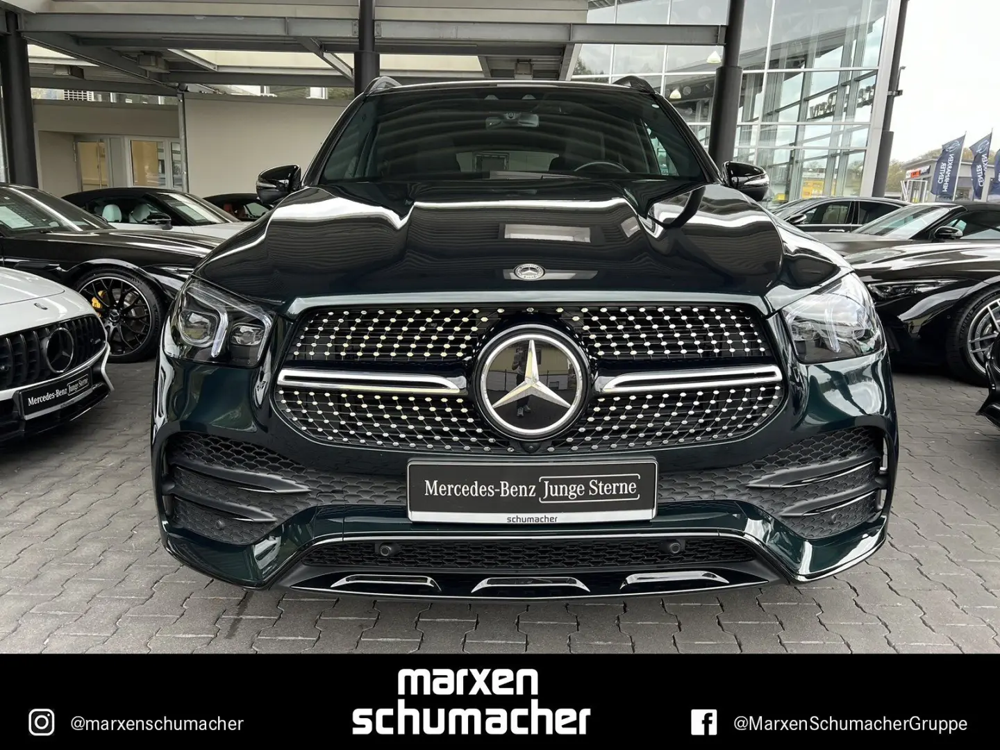 GLE 400 d 4M AMG Pano+AHK+Standh+Burm+360°+Night