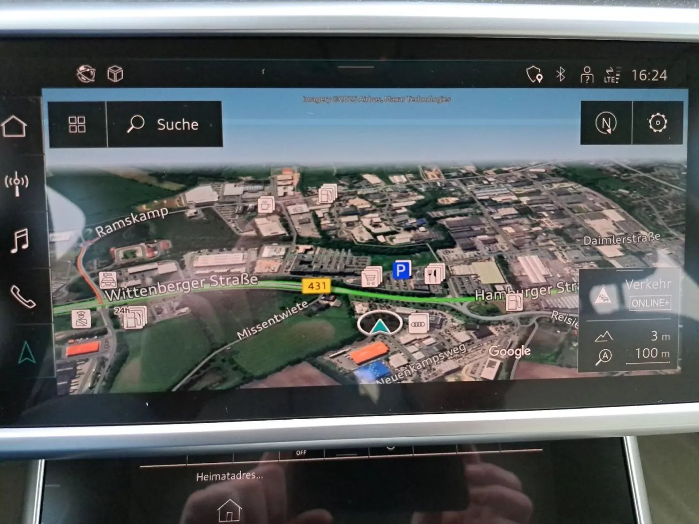A6 Avant 45 TFSI S tronic NAV KAM LEDER LED GRA