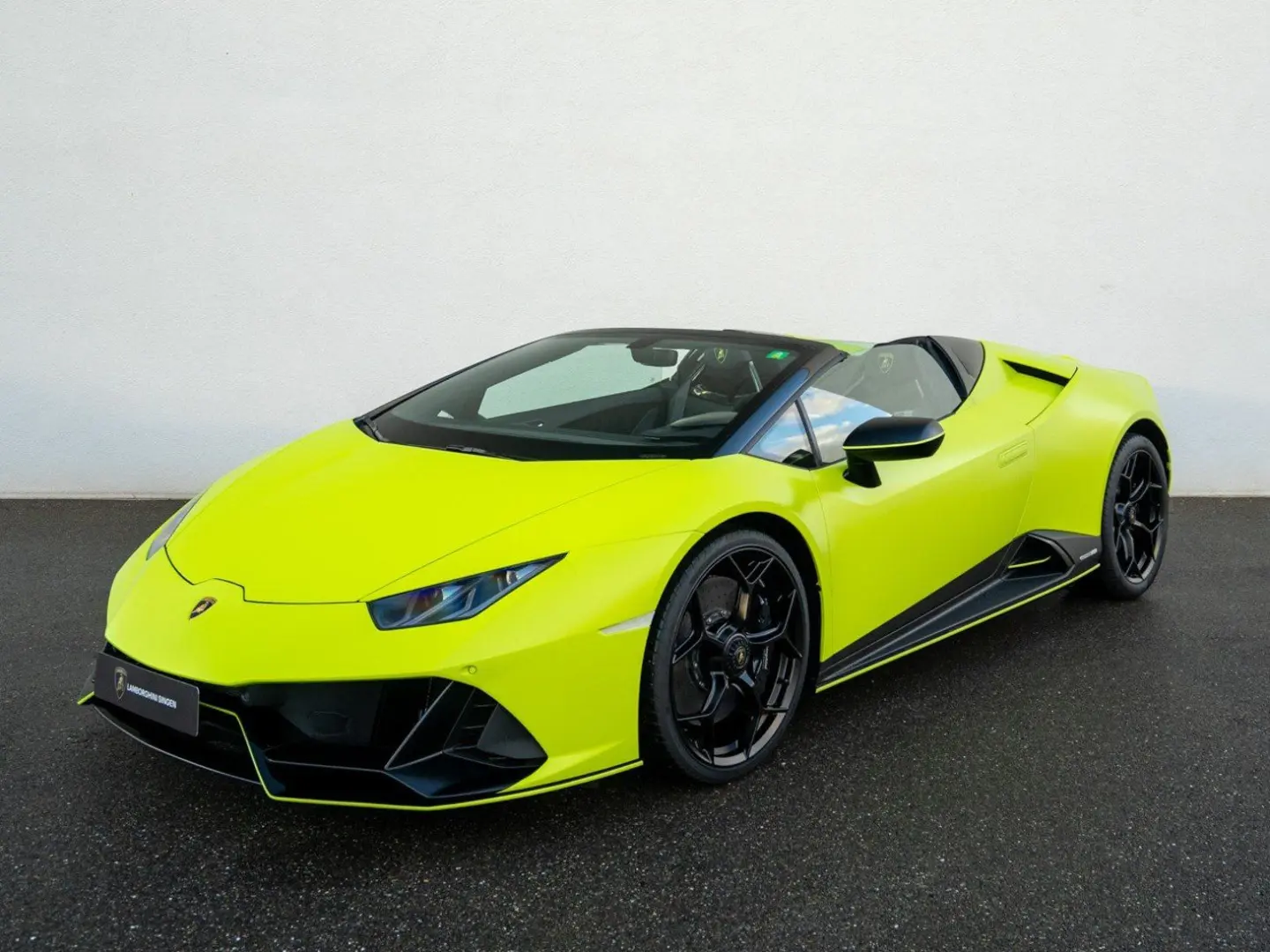 Huracán Evo Spyder VERDE SHOCK MATT AD PERSONAM 