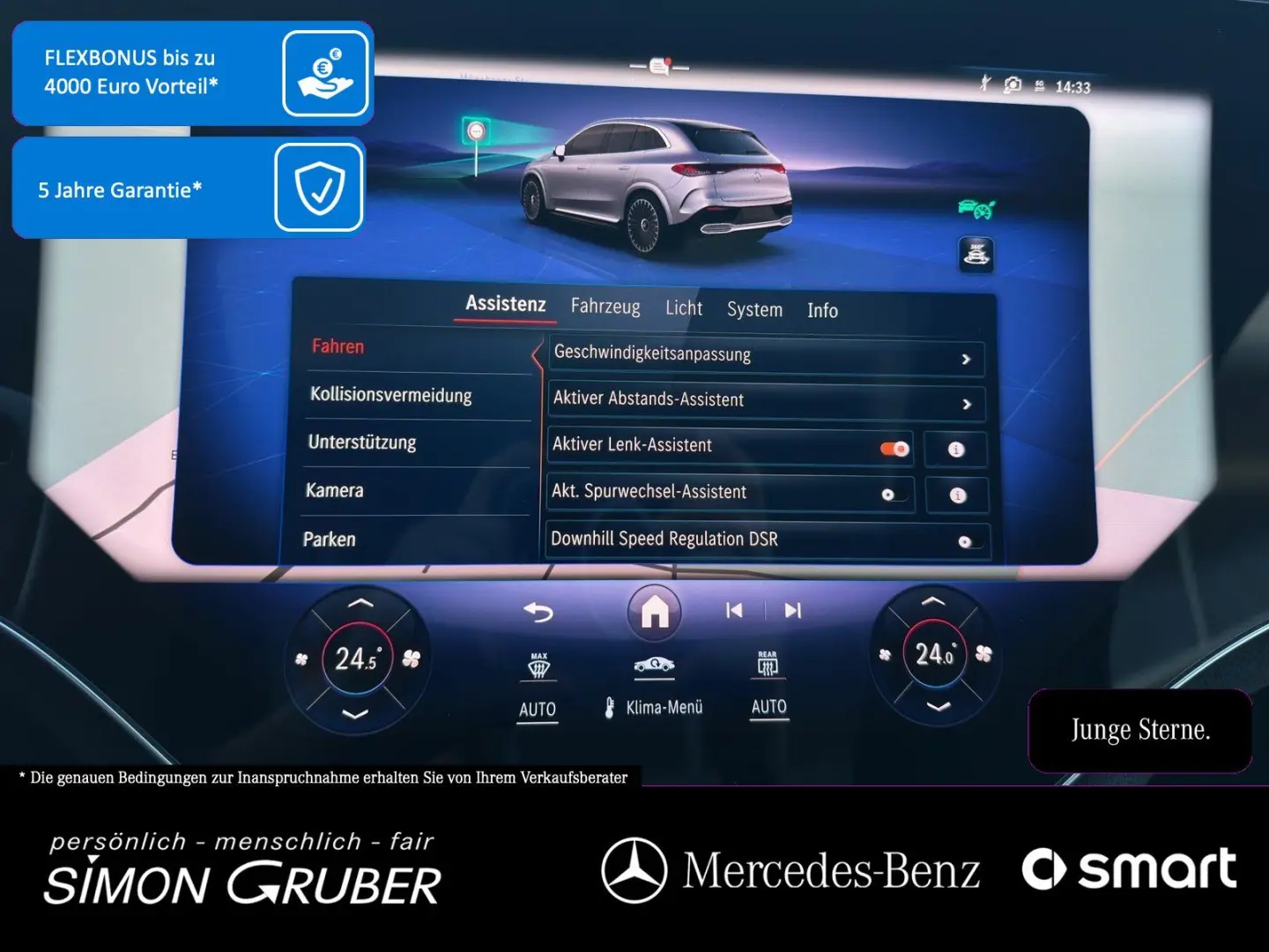 EQE 43 4M SUV AMG Night II Pano Burm Hyper AHK