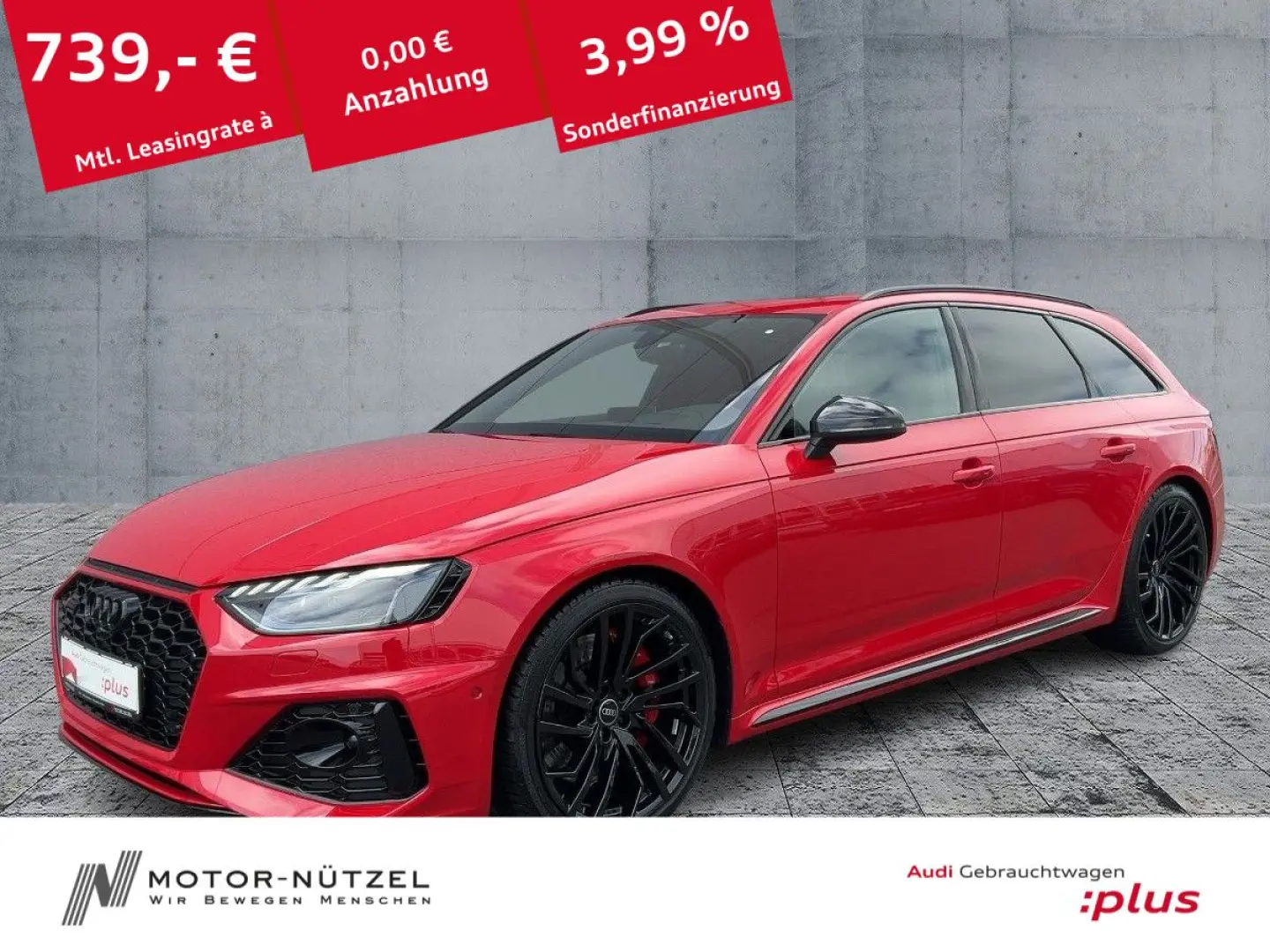 RS4 Avant TFSI MATRIX+NAVI+HuD+B&O+ACC+PANO+20