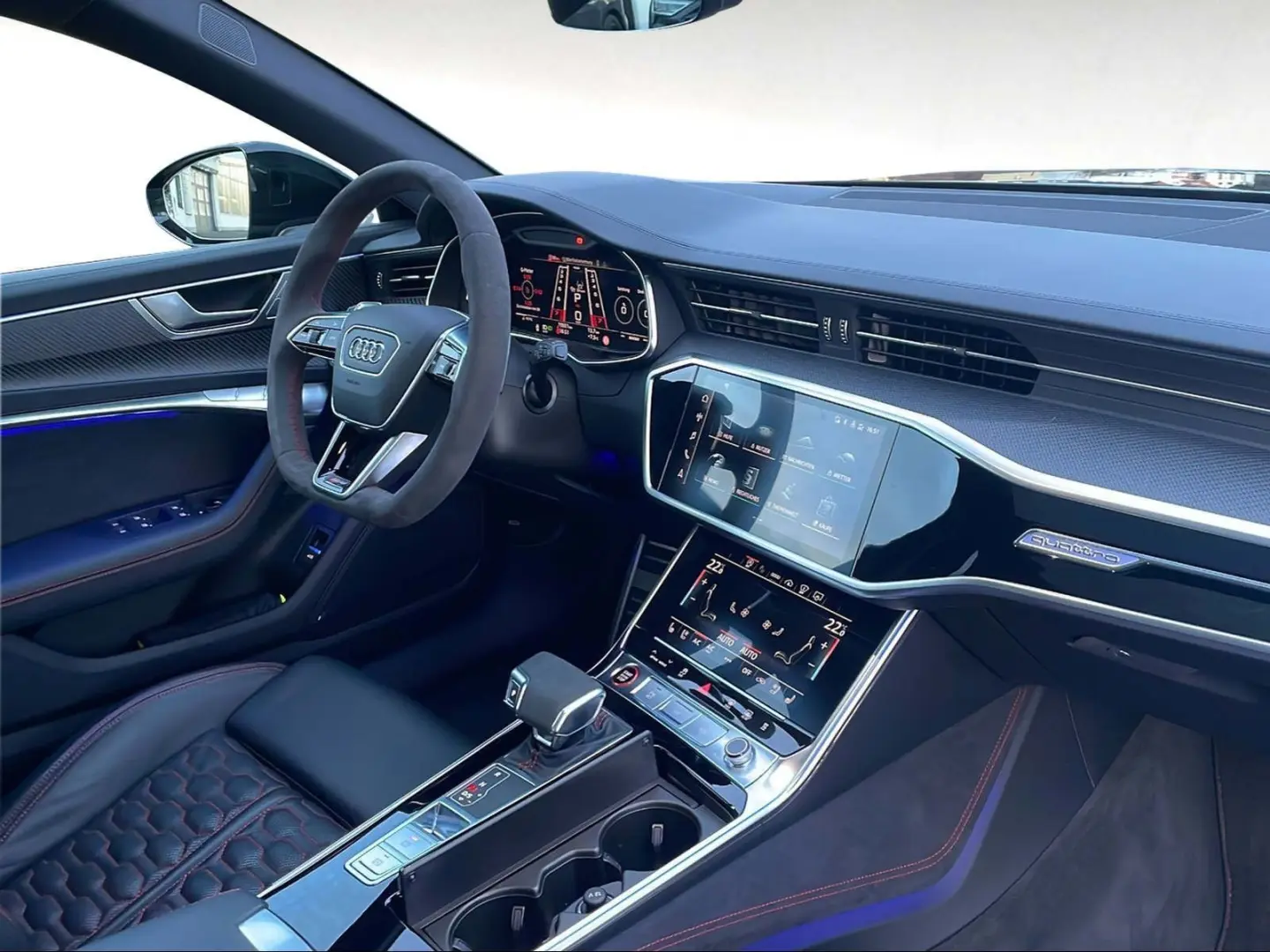 RS 6 Avant HuD Pano HD-Matrix B&O