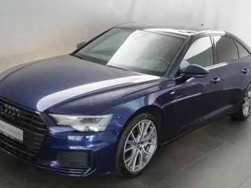 A6 50 TFSI e quattro S Line Sport Navarrablau!