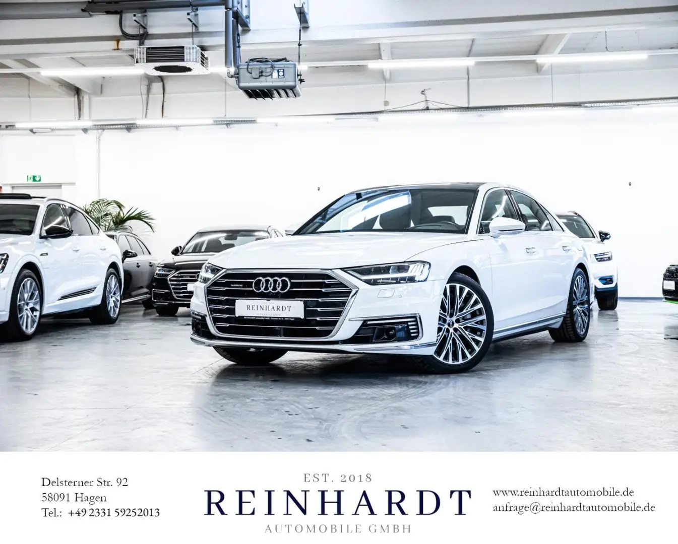 A8 LIMOUSINE 60TFSie Q MATRIX/ACC/HuD/PANO/360°