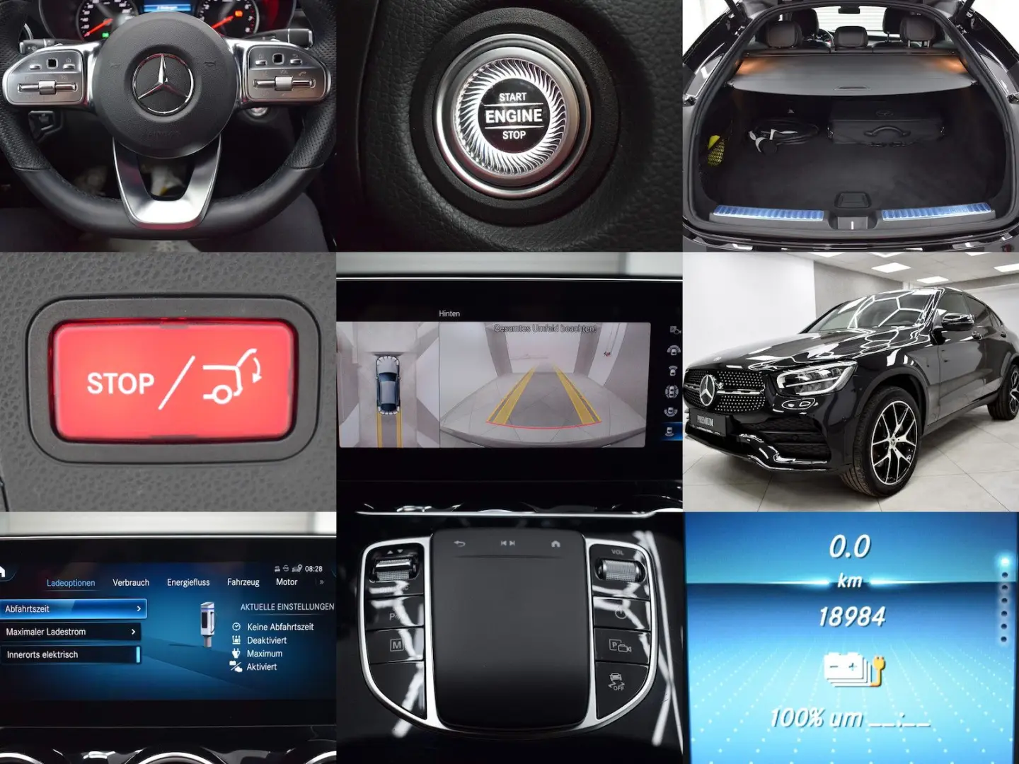 GLC 300 e 4M Coupé AMG Sport Night 360° MBUX App