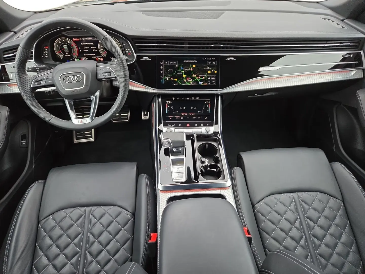 Q8 55 TFSI S LINE/LEDER/MATRIX/360°VIEW/STHZG./B