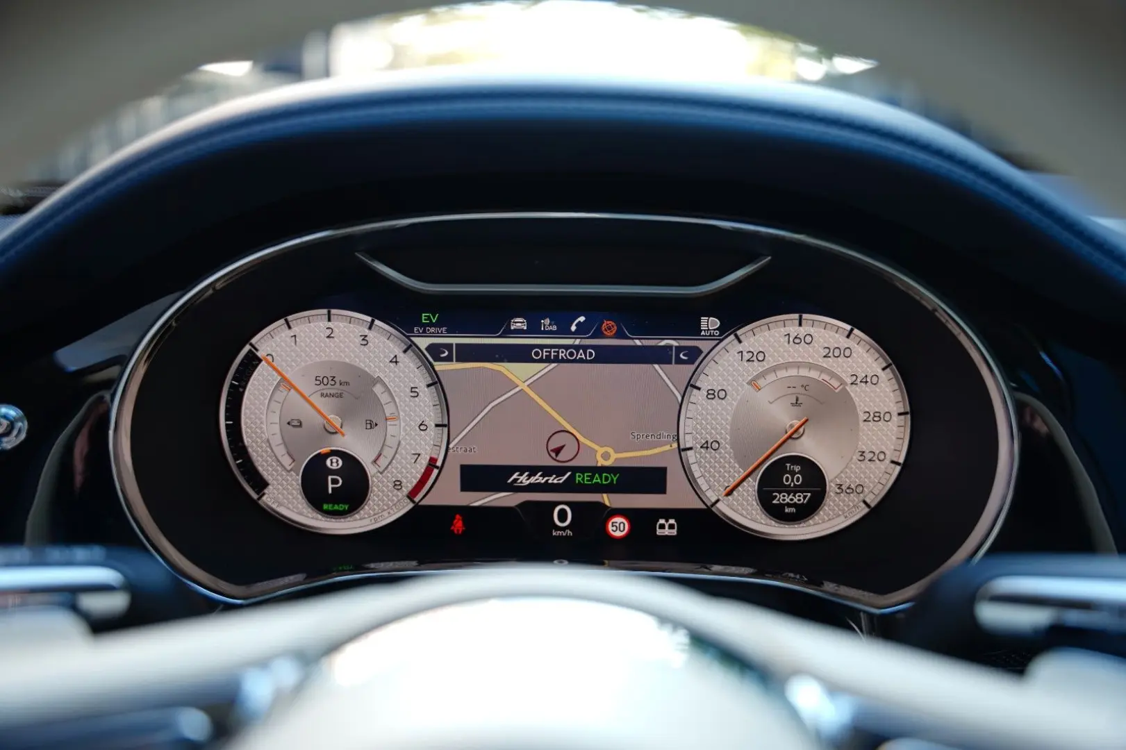 Flying Spur Hybrid Blue Crystal