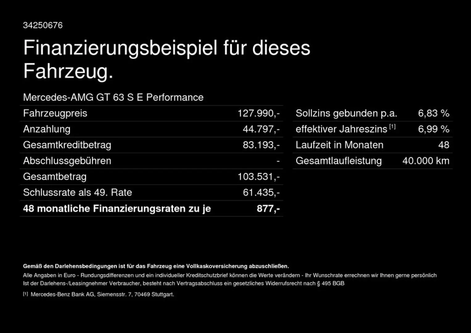 GT 63 AMG S E-Performance Panorama KeramikBremse