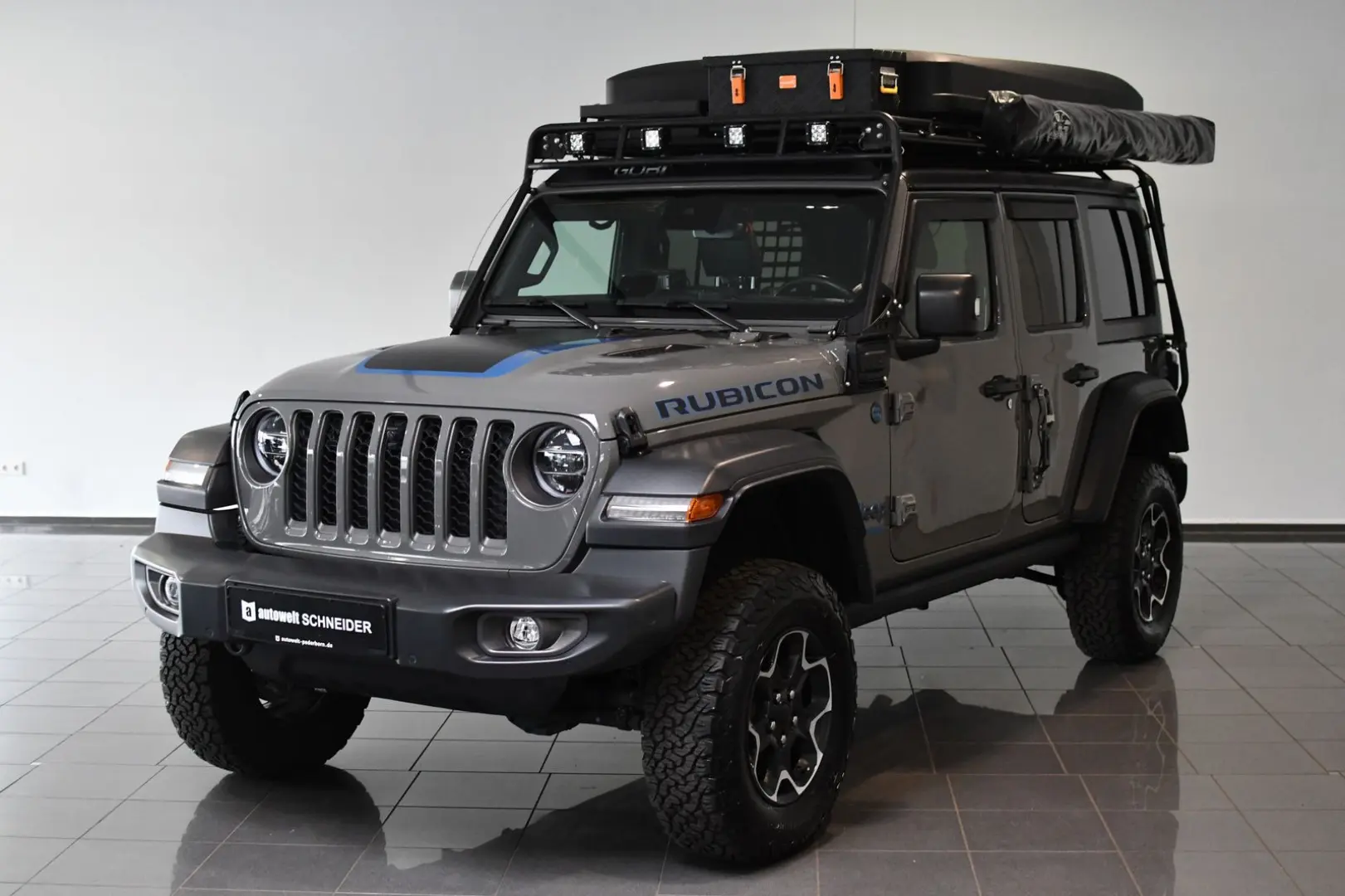 Wrangler Rubicon 4xe Campingumbau Dachzelt 