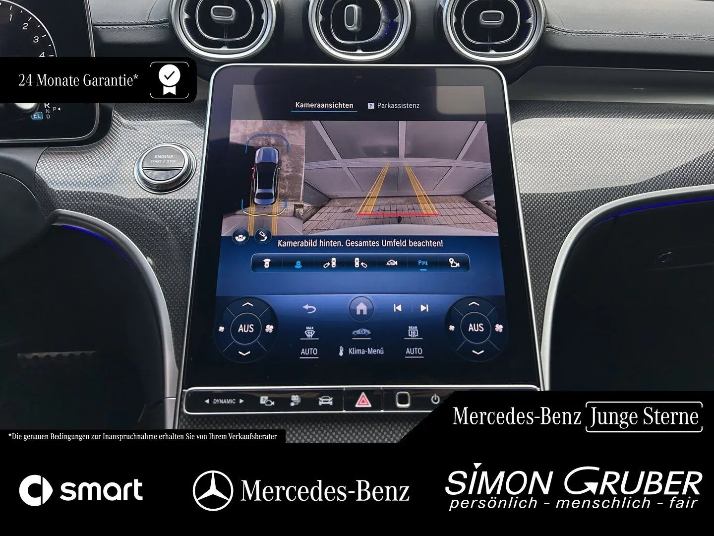 C 300 de AMG Pano Leder Sitzklima Burm Memo HUD