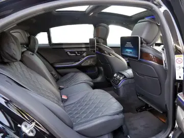 S 580 4M lang , BURM AMG SPUR DISTR PANO 360
