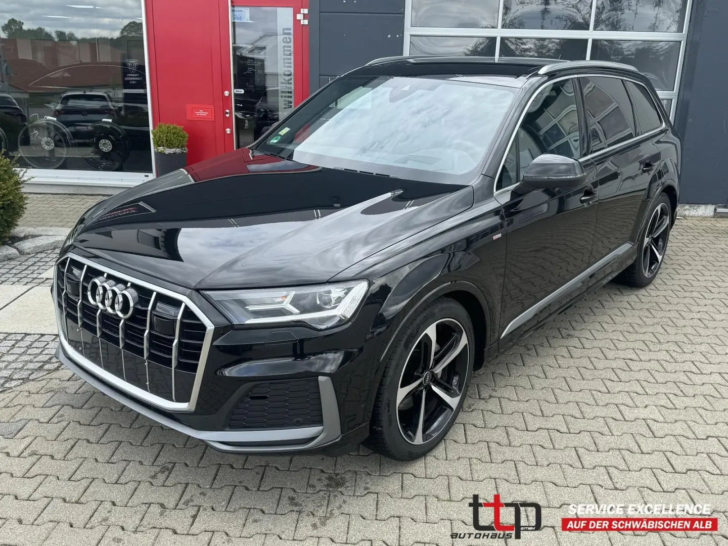 Q7 50 TDI S-line qu.AHK 21-Alu LUFT Head-UP