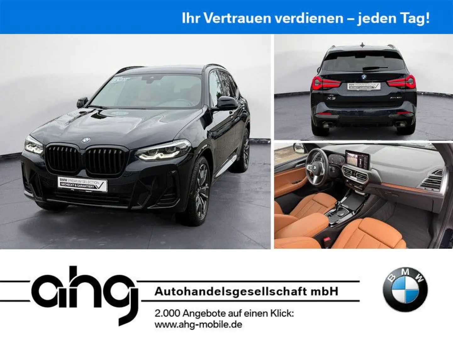 X3 xDrive20i M Sport Navi Klima Leder PDC Kamera