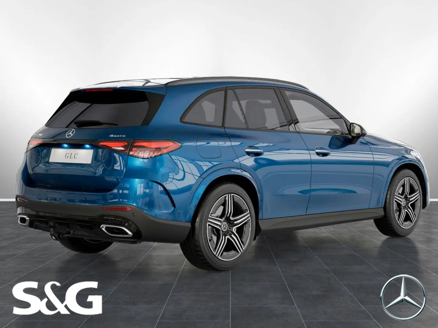 GLC 200 4M AMG Night+MBUX+360°+DIG-LED+Pano+AHK