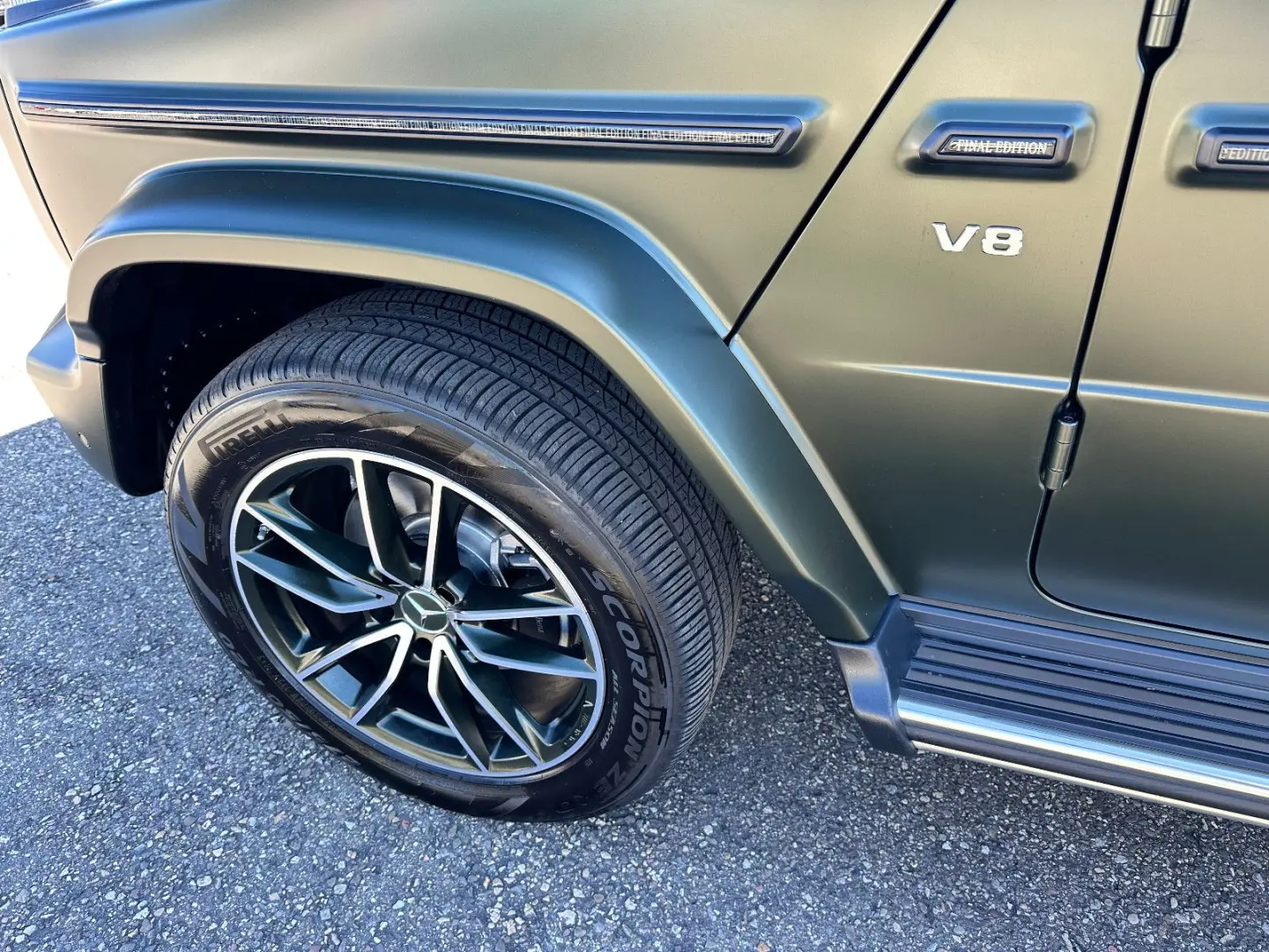G 500  V8  Final Edition Green  Magno Standhzg