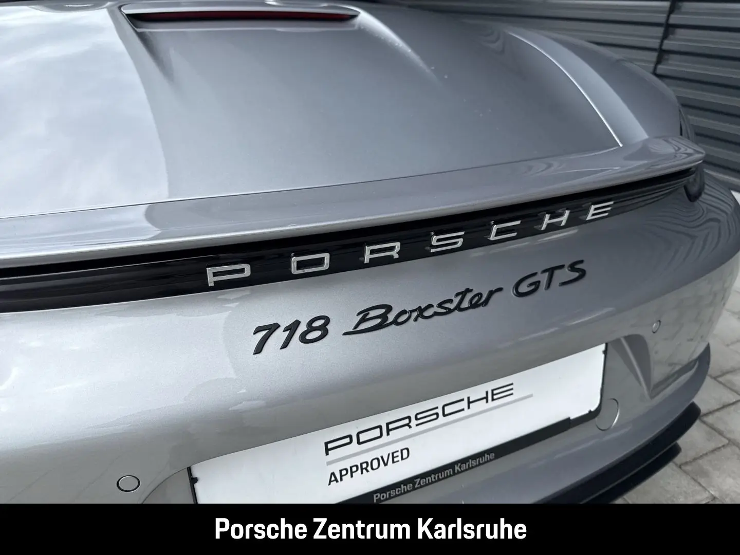 Boxster 718 GTS 4.0 Sport Chrono Sportabgasanlag