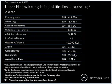 GLC 300 e 4M AMG/MBUX-Navi/LED/Pano/AHK/LMR-19