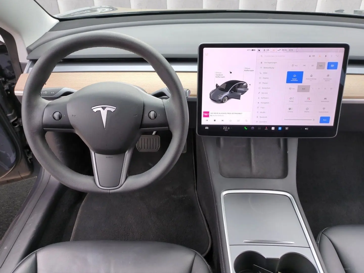 Model 3 Long Range Dual AWD*AHK Panodach Leder