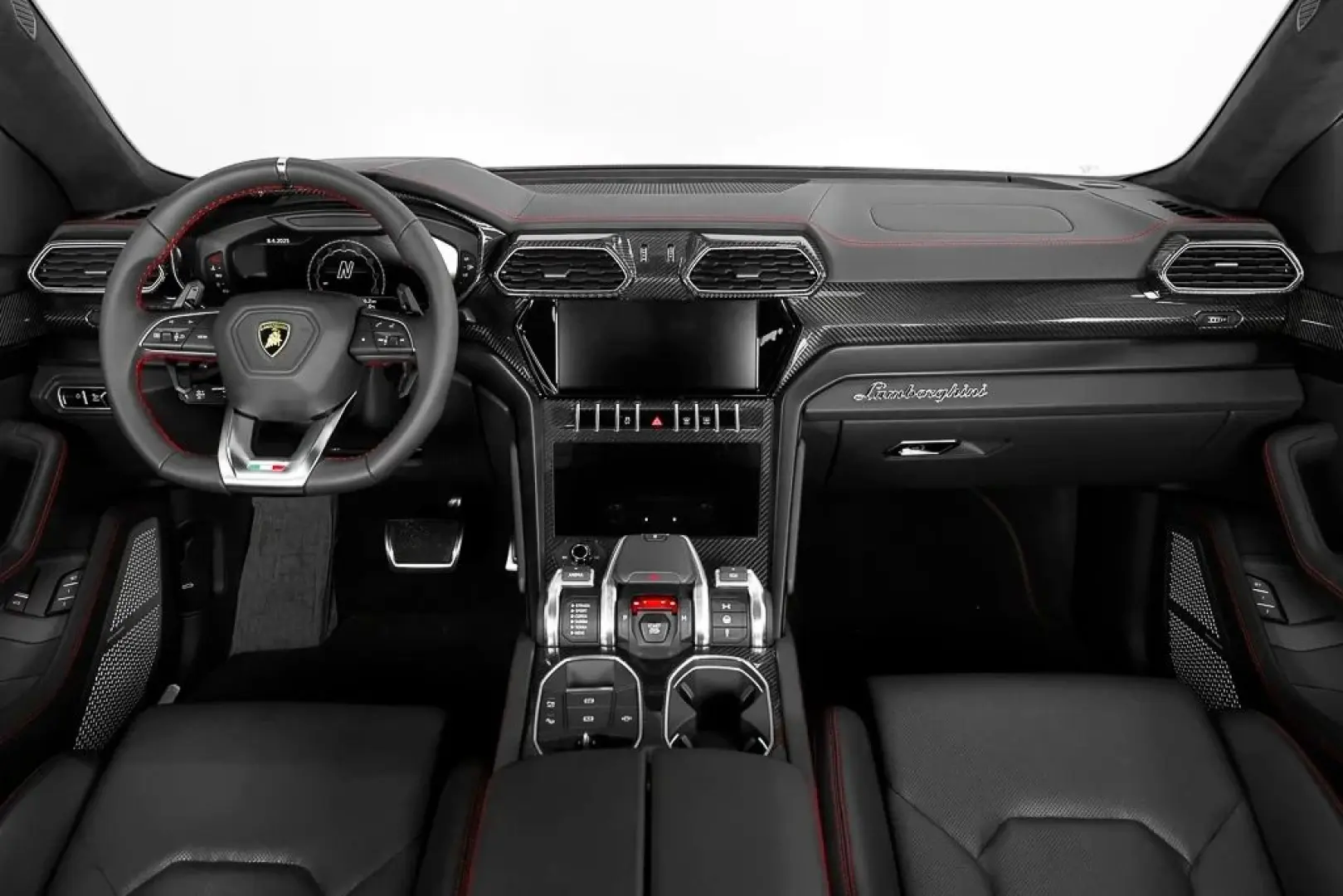 Urus S Rosso Efesto, Head-Up Display