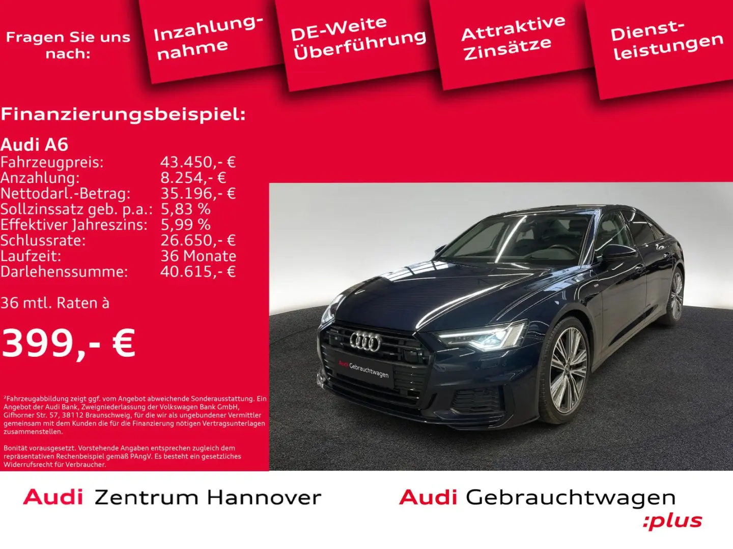 A6 Lim S line 55 TFSIe quattro HuD Pano B&O AHK