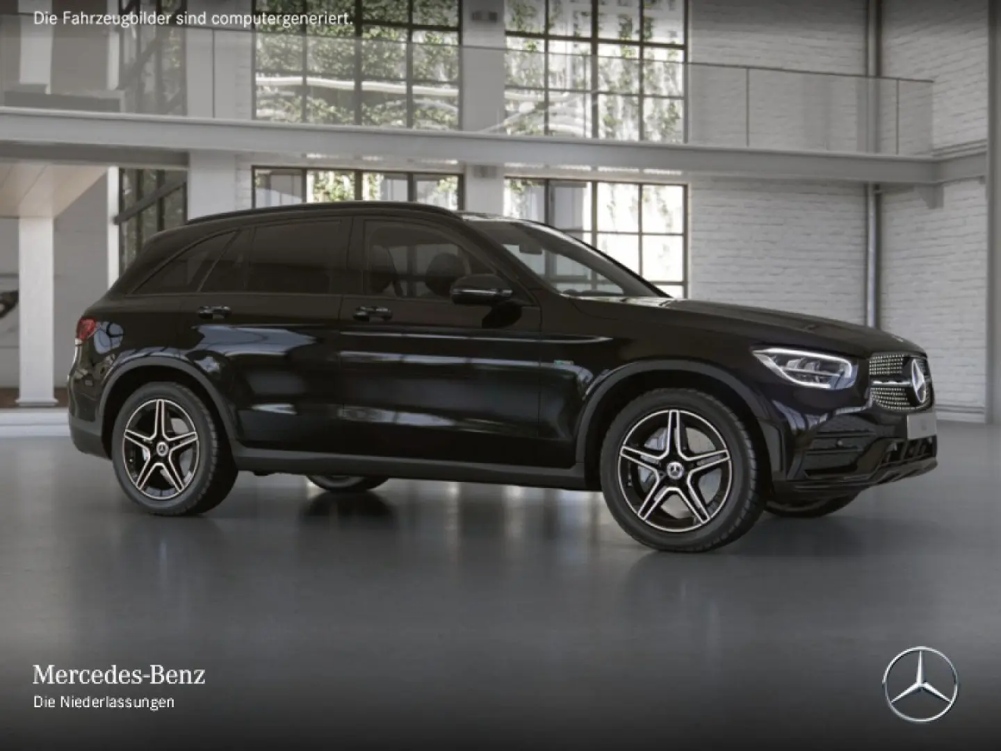 GLC 300 e 4M AMG/Night/Pano/AHK/DigiDispl/Burm.