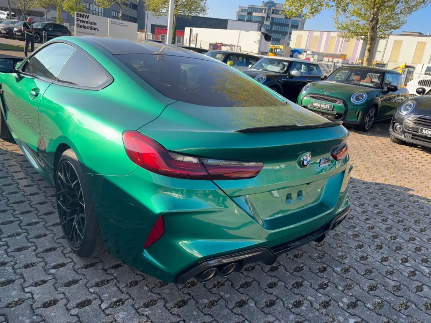 M8 Coupe Competition MCarbon Karamik Carbon Sitz