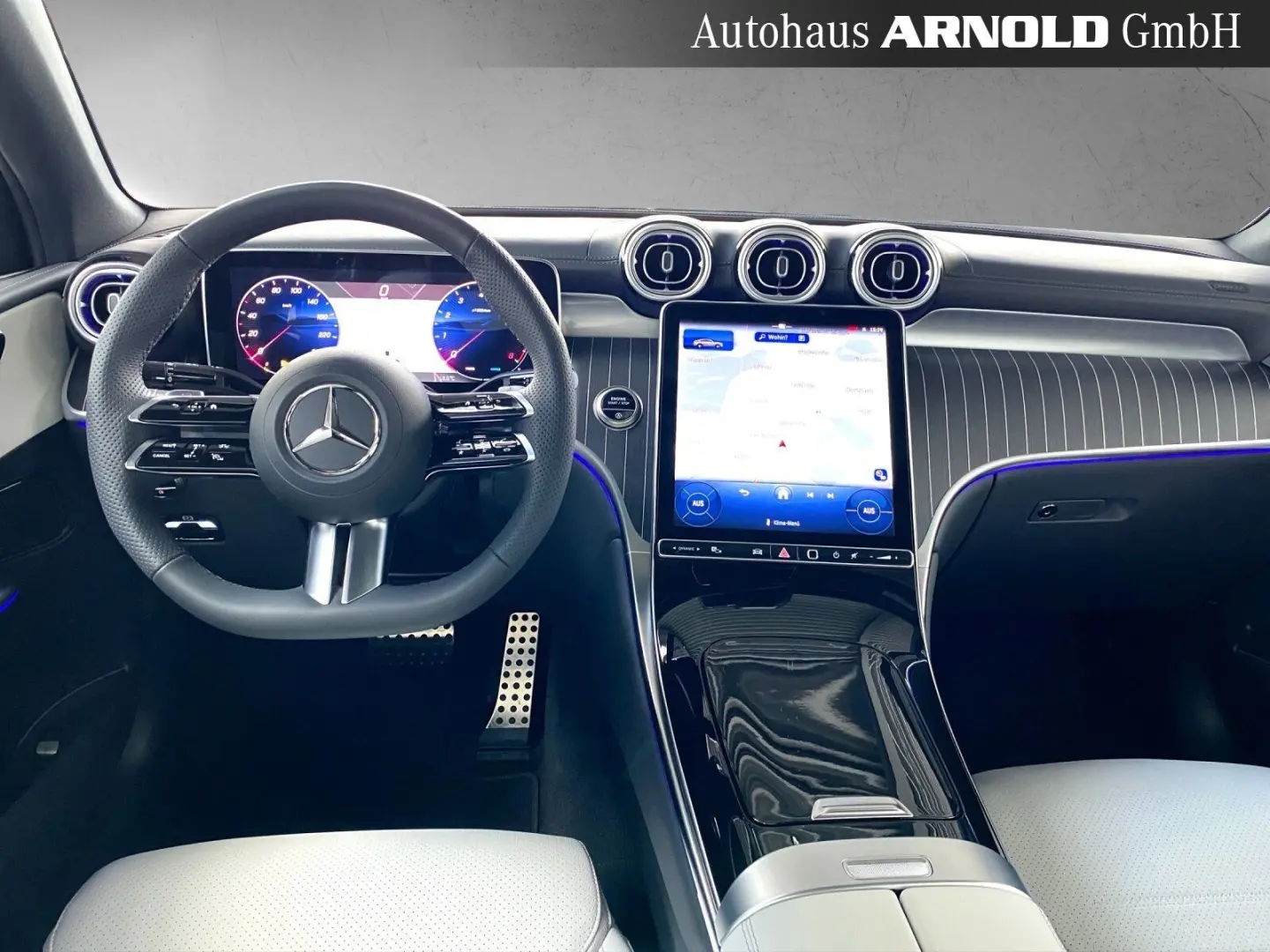 Mercedes-Benz GLC 200 4M Coupe AMG Interior Gri