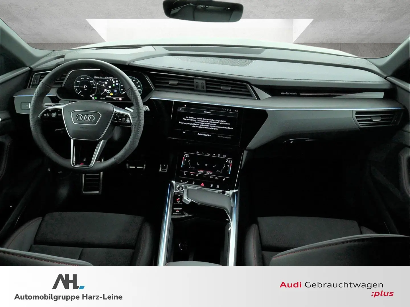 Q8 50 e-tron S line quattro 250 kW, S line, HuD