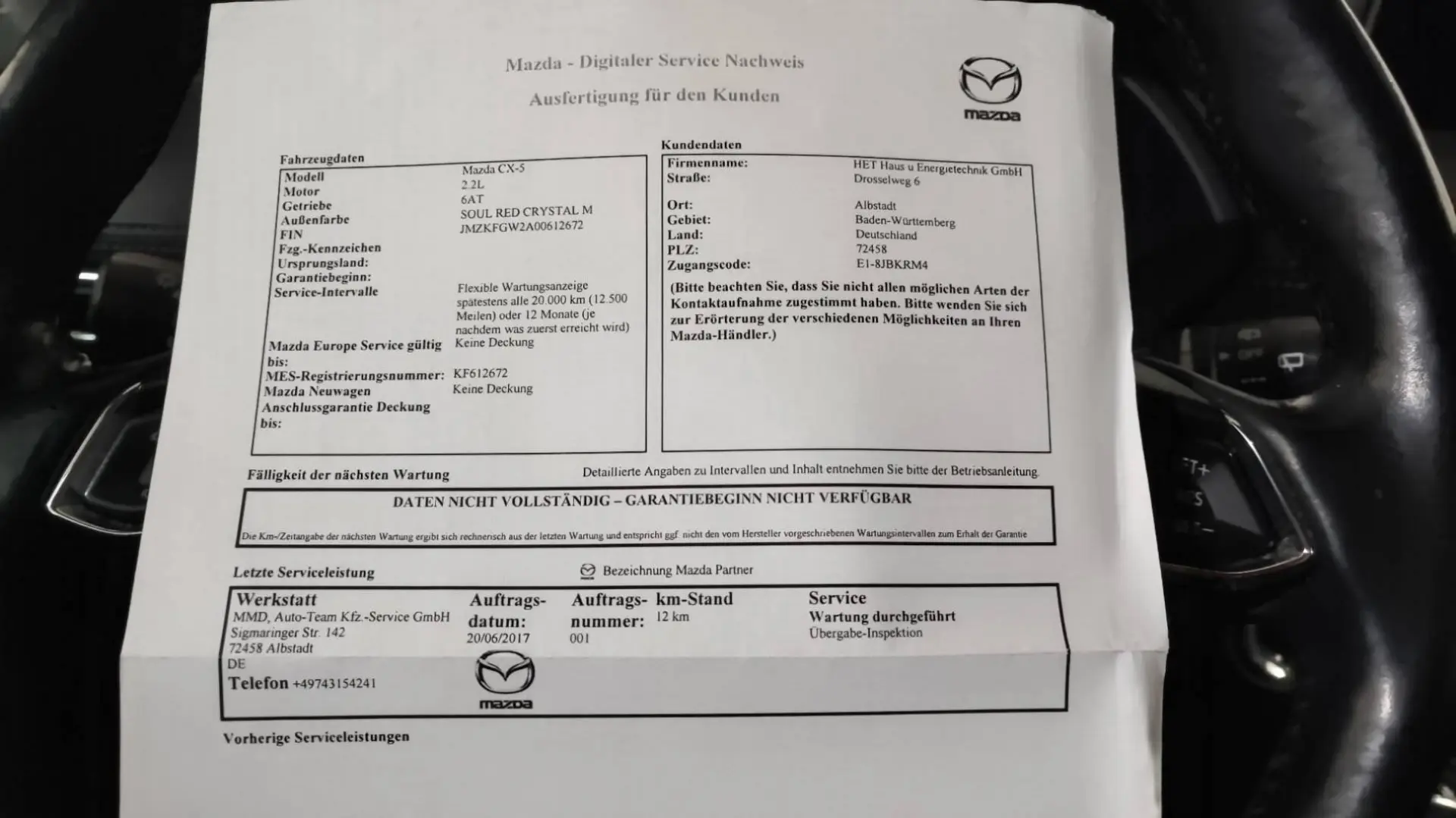 Mazda CX-5 2.2 Turbodiesel 4x4   Sports-Line