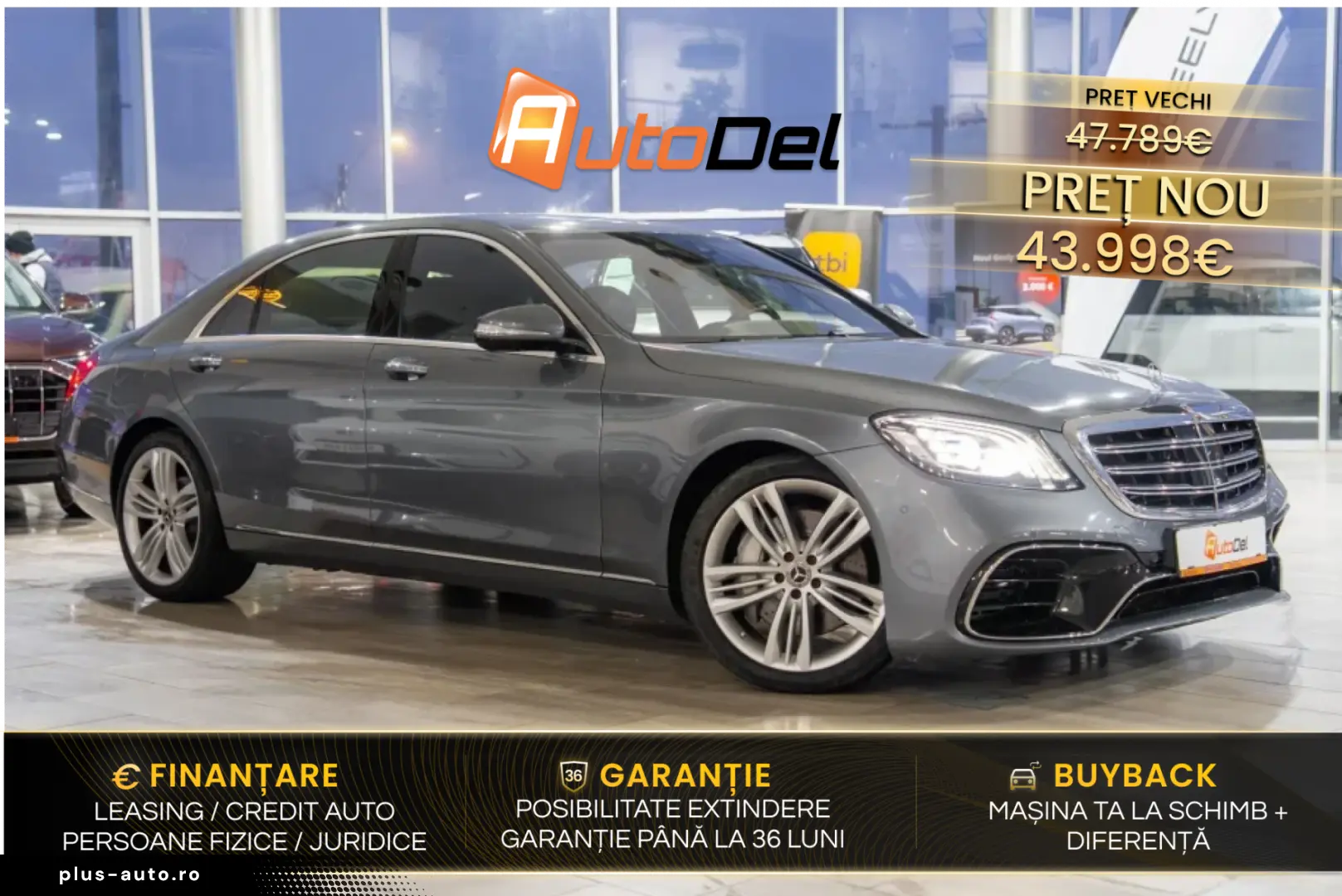 Mercedes-Benz S-Class 450 LONG 4MATIC 3.0 EQ BOOST