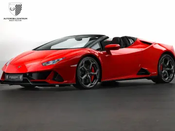 Huracán EVO Spyder RossoMars Lift Kamera