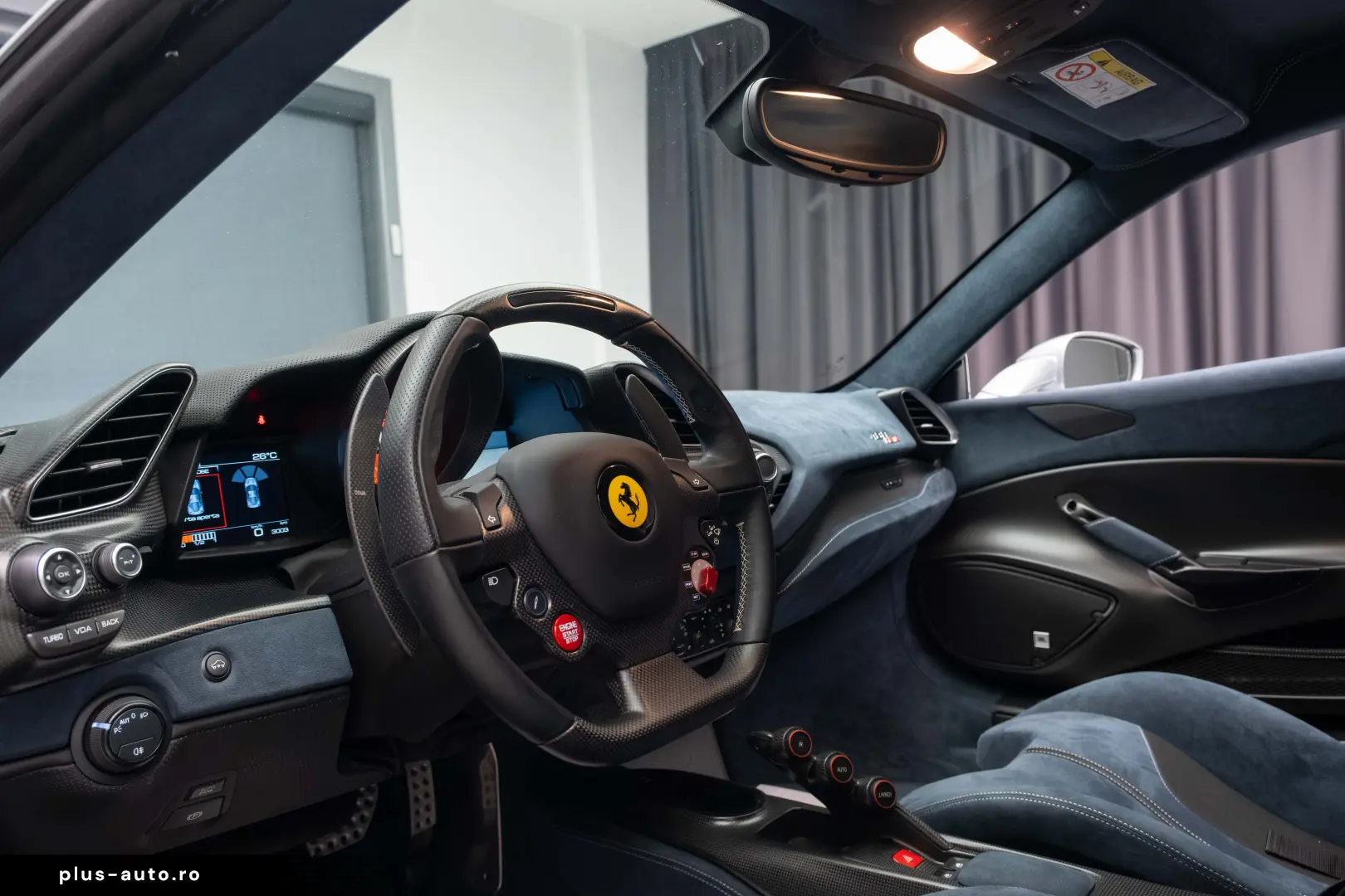 Ferrari 488 Pista GTB Lift Full carbon F R cameras JBL