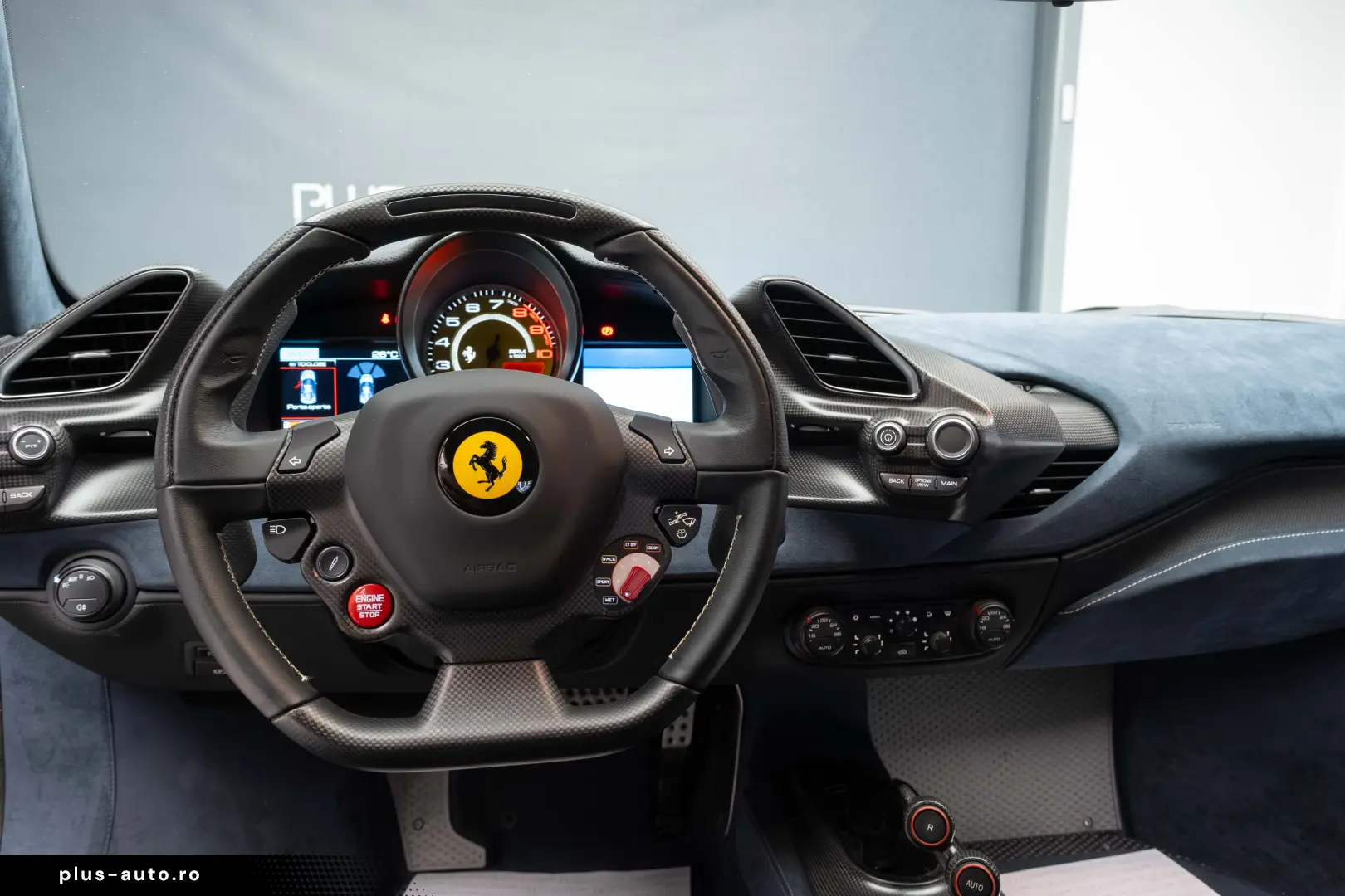 Ferrari 488 Pista GTB Lift Full carbon F R cameras JBL