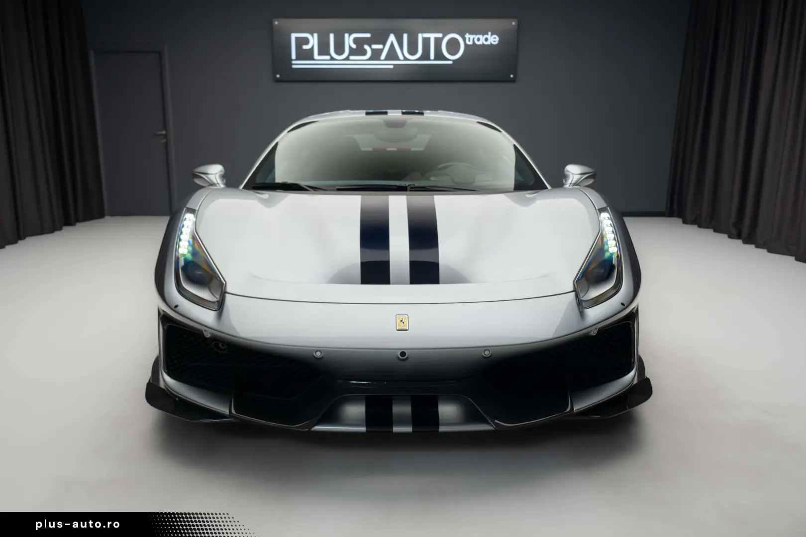 Ferrari 488 Pista GTB Lift Full carbon F R cameras JBL